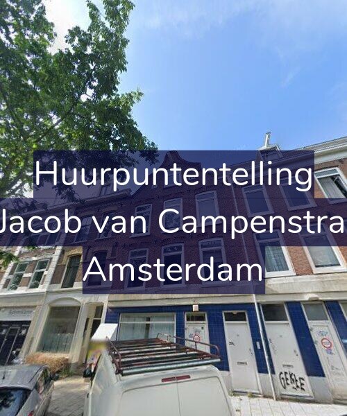 Foto gevel Huurpuntentelling voor Tweede Jacob van Campenstraat 145-1, Amsterdam