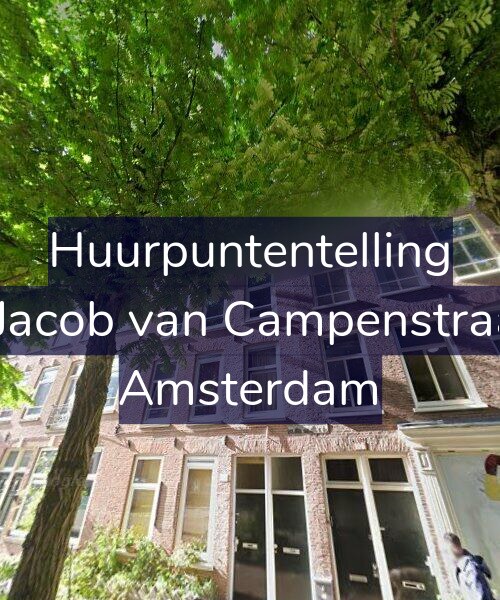Foto gevel Huurpuntentelling voor Tweede Jacob van Campenstraat 108-H, Amsterdam