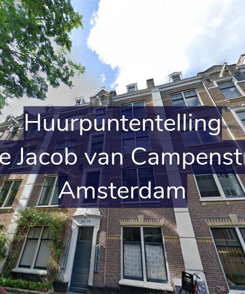 Foto gevel Huurpuntentelling voor Tweede Jacob van Campenstraat 64, Amsterdam