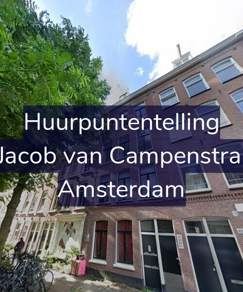 Foto gevel Huurpuntentelling voor Tweede Jacob van Campenstraat 104-B, Amsterdam