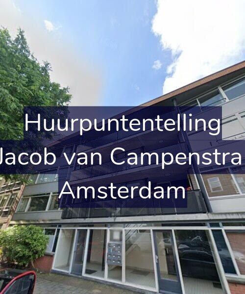Foto gevel Huurpuntentelling voor Tweede Jacob van Campenstraat 126-A, Amsterdam