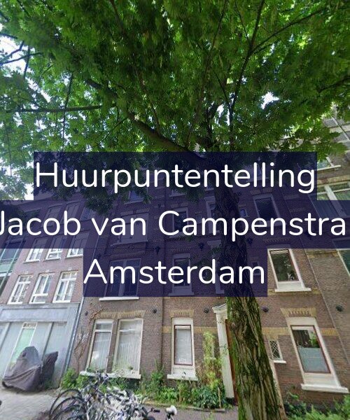 Foto gevel Huurpuntentelling voor Tweede Jacob van Campenstraat 95-4R, Amsterdam