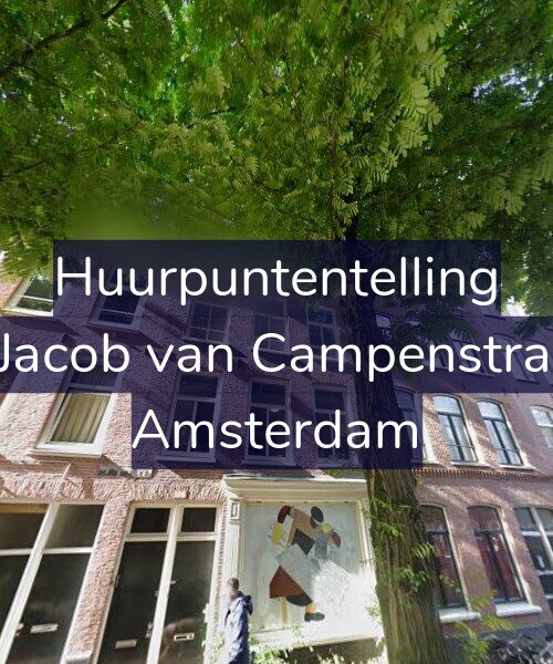 Foto gevel Huurpuntentelling voor Tweede Jacob van Campenstraat 106-1, Amsterdam