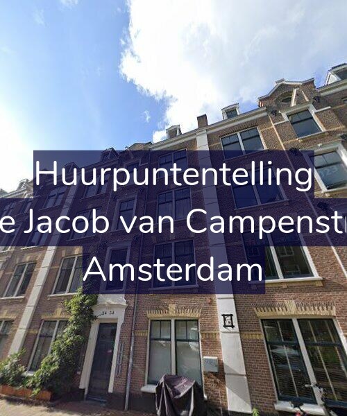 Foto gevel Huurpuntentelling voor Tweede Jacob van Campenstraat 28, Amsterdam