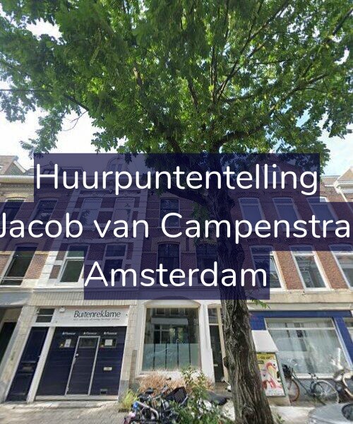 Foto gevel Huurpuntentelling voor Tweede Jacob van Campenstraat 143-2, Amsterdam