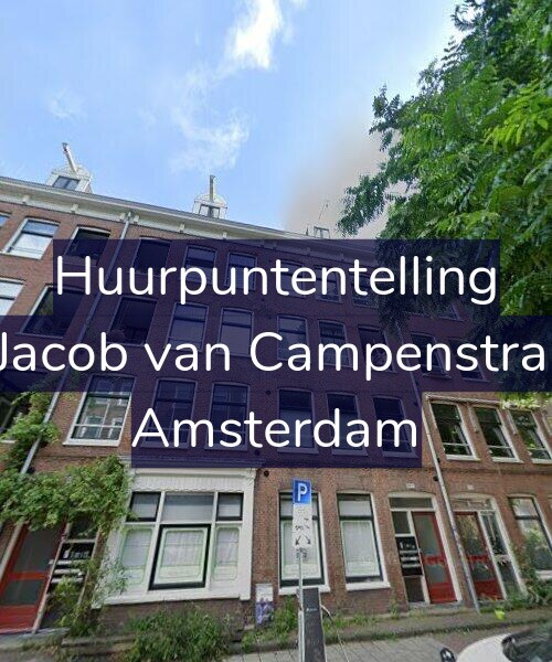 Foto gevel Huurpuntentelling voor Tweede Jacob van Campenstraat 109-C, Amsterdam
