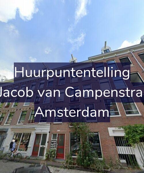 Foto gevel Huurpuntentelling voor Tweede Jacob van Campenstraat 103-B, Amsterdam