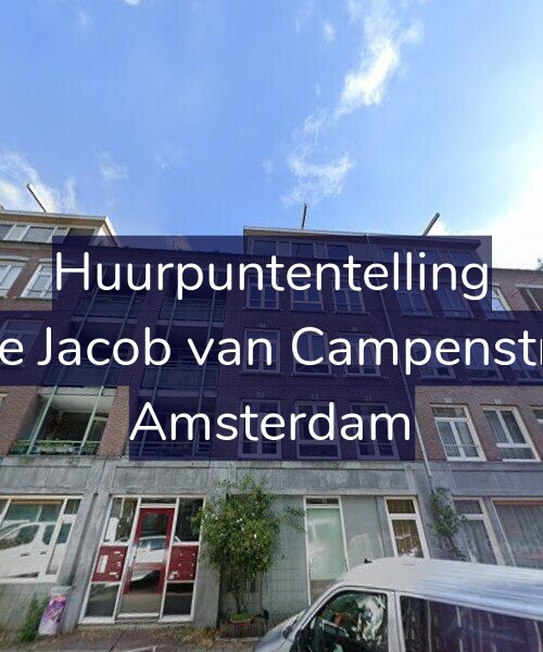 Foto gevel Huurpuntentelling voor Tweede Jacob van Campenstraat 41, Amsterdam
