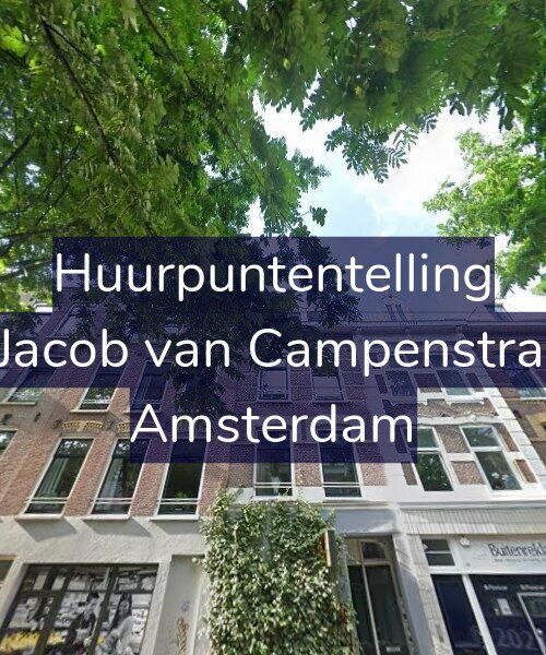 Foto gevel Huurpuntentelling voor Tweede Jacob van Campenstraat 139-2, Amsterdam