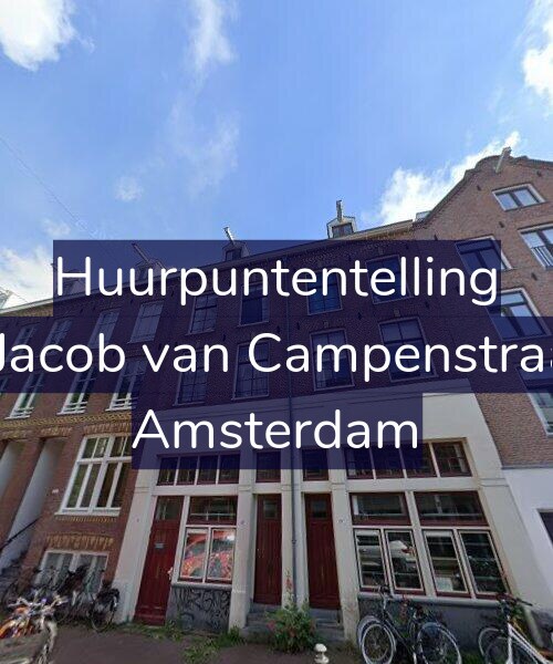 Foto gevel Huurpuntentelling voor Tweede Jacob van Campenstraat 123-D, Amsterdam