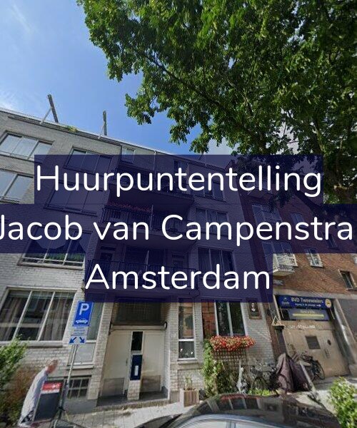Foto gevel Huurpuntentelling voor Tweede Jacob van Campenstraat 157-C, Amsterdam