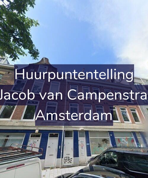 Foto gevel Huurpuntentelling voor Tweede Jacob van Campenstraat 147-1, Amsterdam