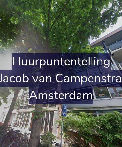 Foto gevel Huurpuntentelling voor Tweede Jacob van Campenstraat 130-E, Amsterdam