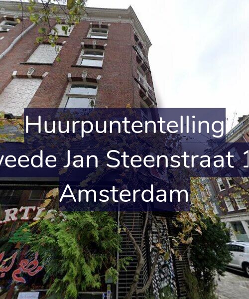 Foto gevel Huurpuntentelling voor Tweede Jan Steenstraat 1-4, Amsterdam