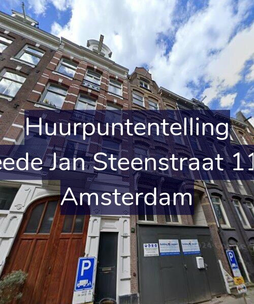 Foto gevel Huurpuntentelling voor Tweede Jan Steenstraat 119-3, Amsterdam