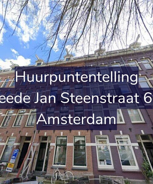 Foto gevel Huurpuntentelling voor Tweede Jan Steenstraat 60-4, Amsterdam