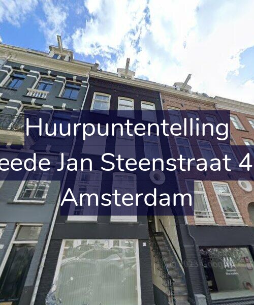Foto gevel Huurpuntentelling voor Tweede Jan Steenstraat 44-1, Amsterdam