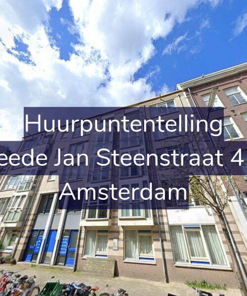 Foto gevel Huurpuntentelling voor Tweede Jan Steenstraat 41-G, Amsterdam