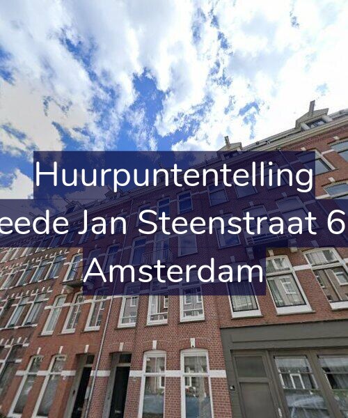 Foto gevel Huurpuntentelling voor Tweede Jan Steenstraat 68-2, Amsterdam