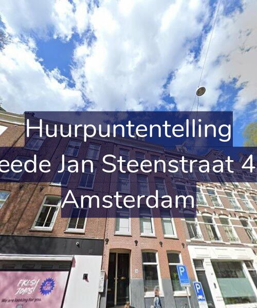 Foto gevel Huurpuntentelling voor Tweede Jan Steenstraat 45-3, Amsterdam