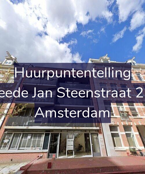 Foto gevel Huurpuntentelling voor Tweede Jan Steenstraat 21-C, Amsterdam