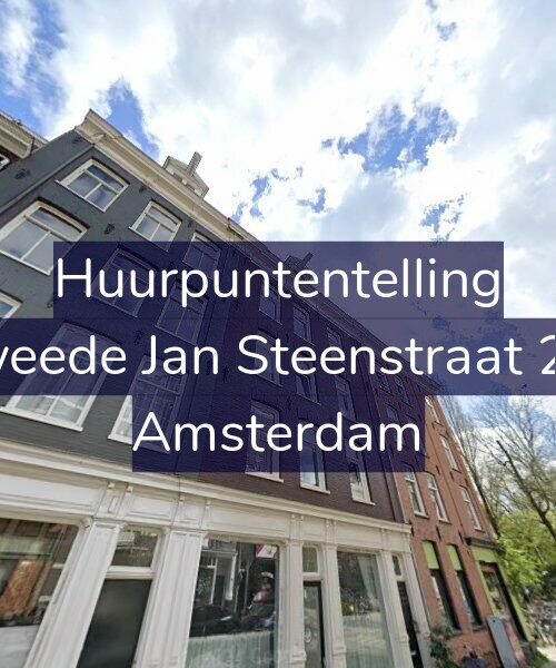 Foto gevel Huurpuntentelling voor Tweede Jan Steenstraat 2-2, Amsterdam