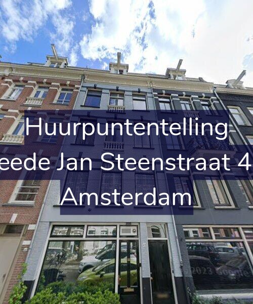 Foto gevel Huurpuntentelling voor Tweede Jan Steenstraat 48-1, Amsterdam
