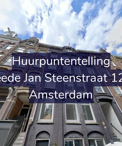 Foto gevel Huurpuntentelling voor Tweede Jan Steenstraat 121-3, Amsterdam