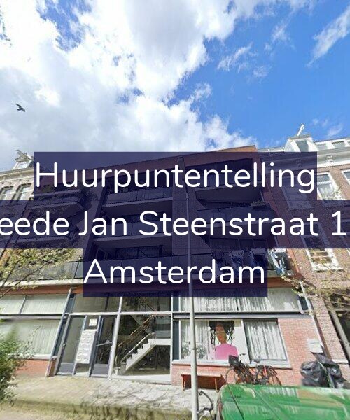 Foto gevel Huurpuntentelling voor Tweede Jan Steenstraat 11-E, Amsterdam