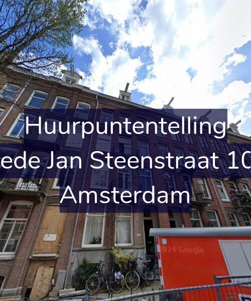 Foto gevel Huurpuntentelling voor Tweede Jan Steenstraat 102-O, Amsterdam