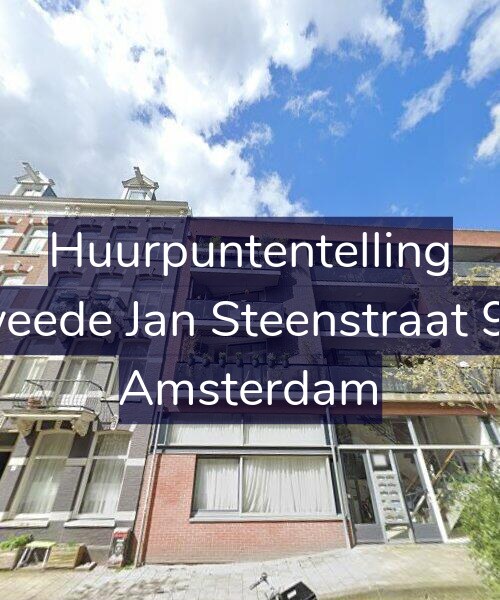 Foto gevel Huurpuntentelling voor Tweede Jan Steenstraat 9-C, Amsterdam