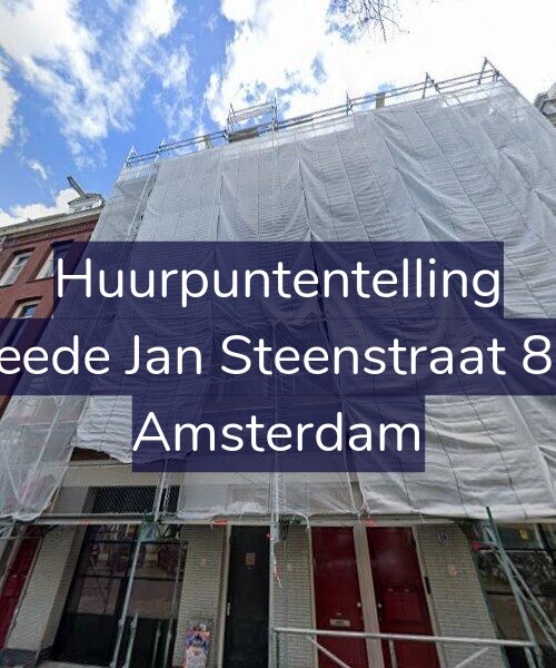 Foto gevel Huurpuntentelling voor Tweede Jan Steenstraat 82-2, Amsterdam