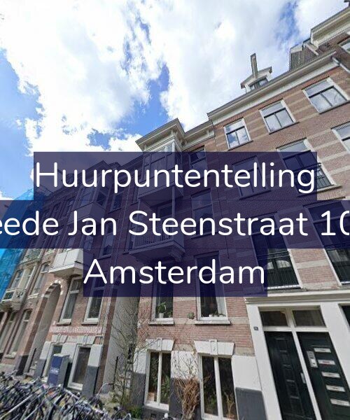 Foto gevel Huurpuntentelling voor Tweede Jan Steenstraat 109-2, Amsterdam