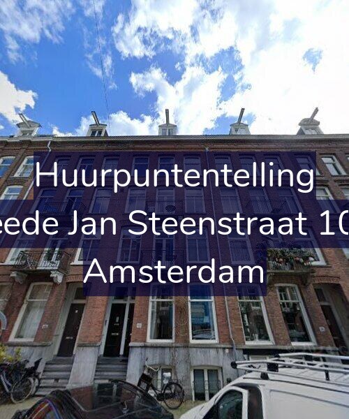 Foto gevel Huurpuntentelling voor Tweede Jan Steenstraat 100-2, Amsterdam