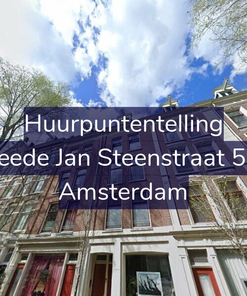 Foto gevel Huurpuntentelling voor Tweede Jan Steenstraat 57-3, Amsterdam