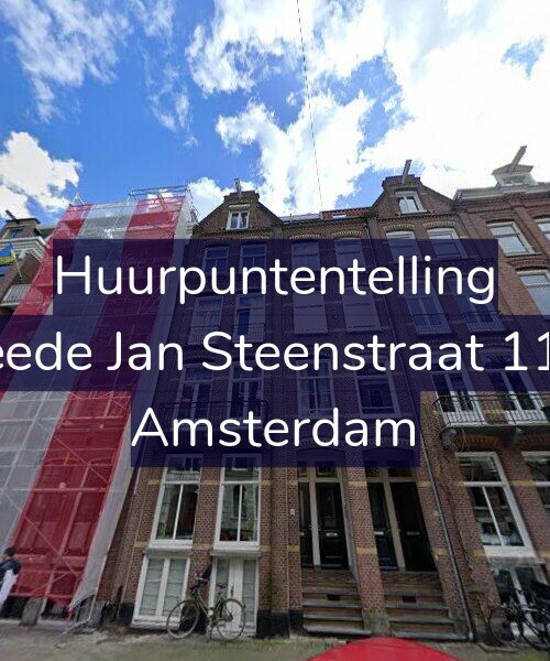 Foto gevel Huurpuntentelling voor Tweede Jan Steenstraat 110-1, Amsterdam