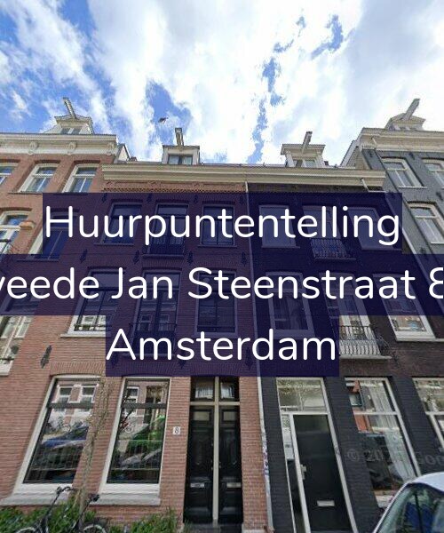 Foto gevel Huurpuntentelling voor Tweede Jan Steenstraat 8-B, Amsterdam