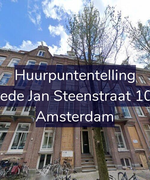 Foto gevel Huurpuntentelling voor Tweede Jan Steenstraat 106-H, Amsterdam
