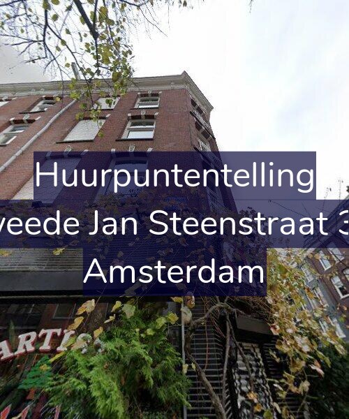 Foto gevel Huurpuntentelling voor Tweede Jan Steenstraat 3-3, Amsterdam