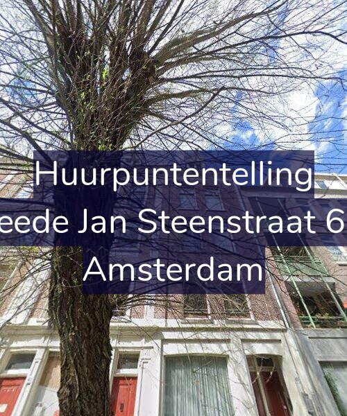 Foto gevel Huurpuntentelling voor Tweede Jan Steenstraat 63-3, Amsterdam