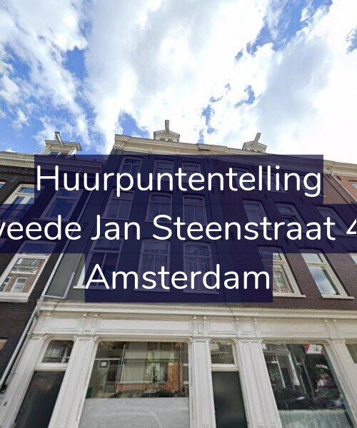 Foto gevel Huurpuntentelling voor Tweede Jan Steenstraat 4-2, Amsterdam