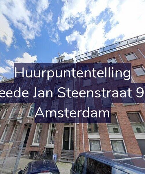 Foto gevel Huurpuntentelling voor Tweede Jan Steenstraat 92-1, Amsterdam