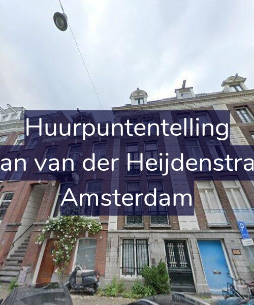 Foto gevel Huurpuntentelling voor Tweede Jan van der Heijdenstraat 103-A, Amsterdam