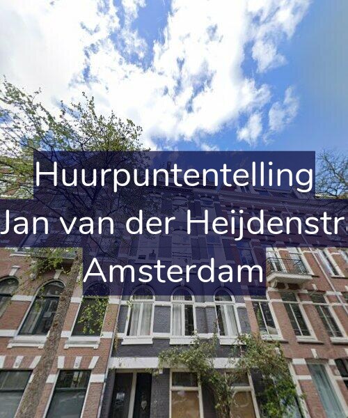 Foto gevel Huurpuntentelling voor Tweede Jan van der Heijdenstraat 15-2, Amsterdam