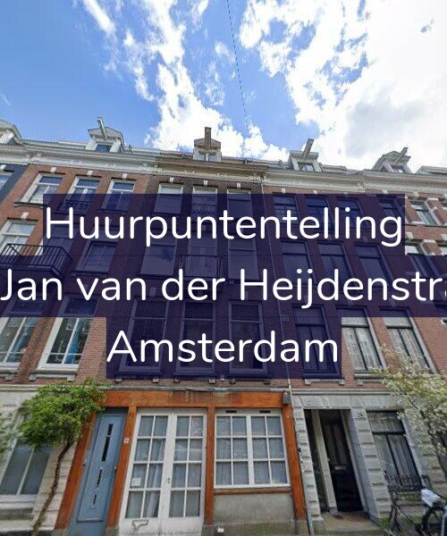 Foto gevel Huurpuntentelling voor Tweede Jan van der Heijdenstraat 30-1, Amsterdam