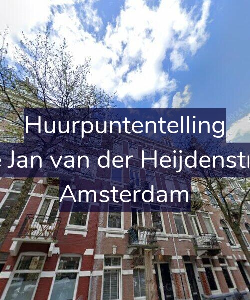 Foto gevel Huurpuntentelling voor Tweede Jan van der Heijdenstraat 9-2, Amsterdam