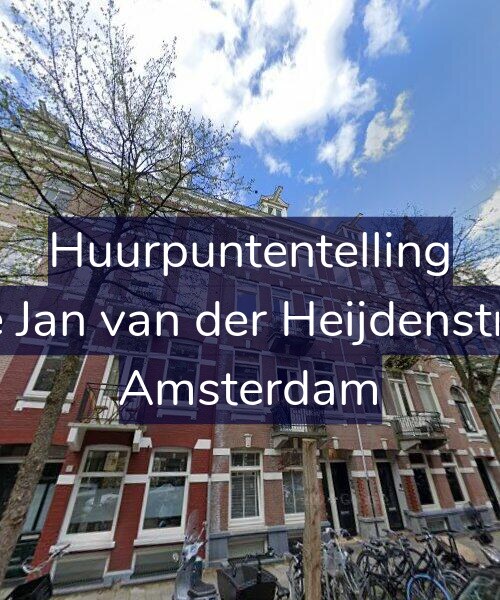 Foto gevel Huurpuntentelling voor Tweede Jan van der Heijdenstraat 9-4, Amsterdam