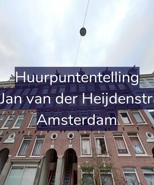 Foto gevel Huurpuntentelling voor Tweede Jan van der Heijdenstraat 61-2, Amsterdam