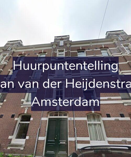 Foto gevel Huurpuntentelling voor Tweede Jan van der Heijdenstraat 64-3R, Amsterdam