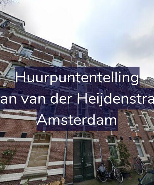 Foto gevel Huurpuntentelling voor Tweede Jan van der Heijdenstraat 56-2R, Amsterdam